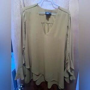 Elegant mustard yellow Women's Top